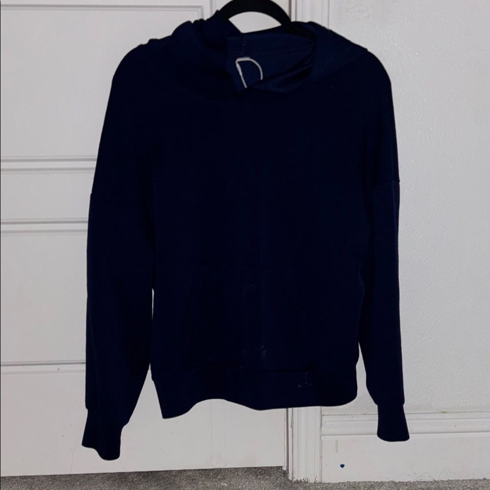 Women’s Navy Blue Hoodie Sweater